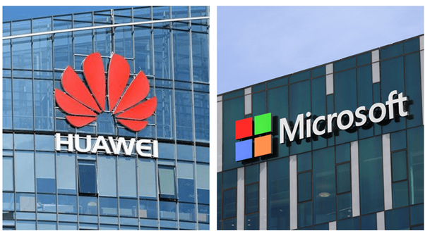 MICROSOFT, HUAWEI OUT-INNOVATING FACEBOOK, APPLE