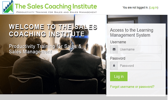 Sales Training Portal